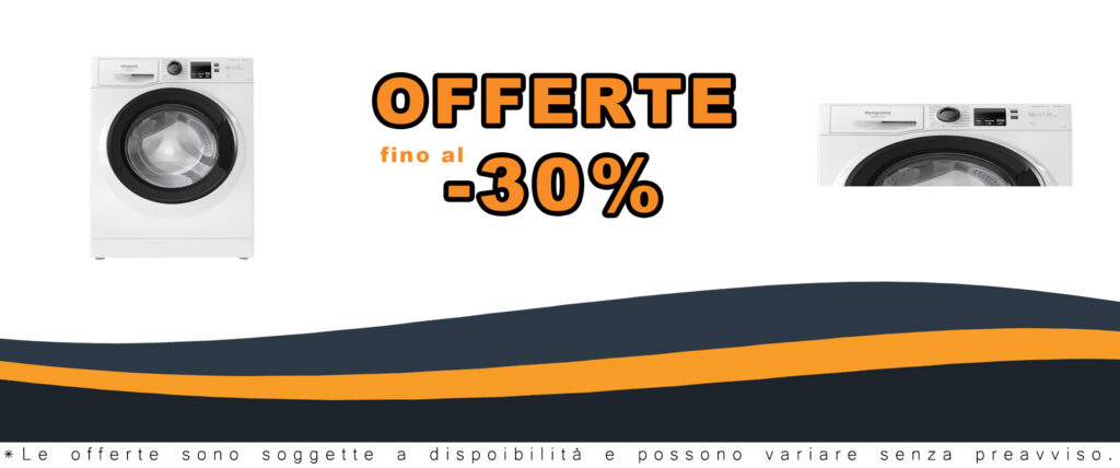 Lavatrice Hotpoint NF746WK IT a carica frontale, 7 kg, classe energetica A, ideale per spazi compatti