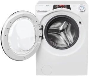 Lavatrice Candy RO14146DWMCT/1-S a carica frontale, bianca, con funzione RapidÓ e tecnologia NFC