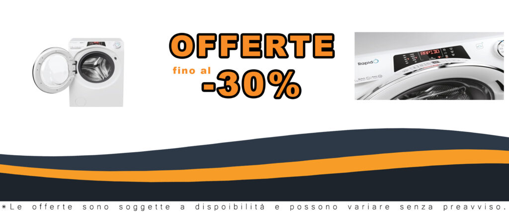 Lavatrice Candy RO14146DWMCT/1-S a carica frontale, bianca, con funzione RapidÓ e tecnologia NFC