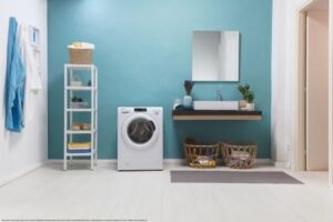 Candy Smart Pro CSOW 4855TW4/1-S, lavasciuga con capacità di 8+5 kg, design moderno e alta efficienza energetica