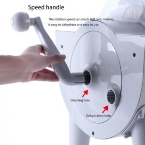 Morlinca Lavatrice Portatile Manuale, perfetta per lavaggi senza elettricità durante i viaggi e il campeggio