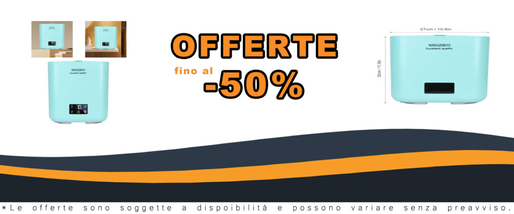Fockety Lavatrice Portatile, mini lavatrice e asciugatrice combinata in blu verdastro, ideale per appartamenti