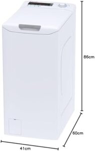 Candy Lavatrice CSTG28TMV51S con capacità di 8 kg e controllo remoto via app