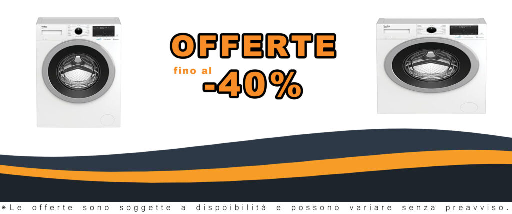 Lavatrice carica frontale 8 kg, classe C, 1400 giri, ideale per famiglie, con alta velocità di centrifuga e ottima efficienza