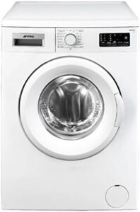 Smeg LBW508CIT Lavatrice a carica frontale, design elegante e prestazioni efficienti con capacità di 5kg e 800 giri/min.