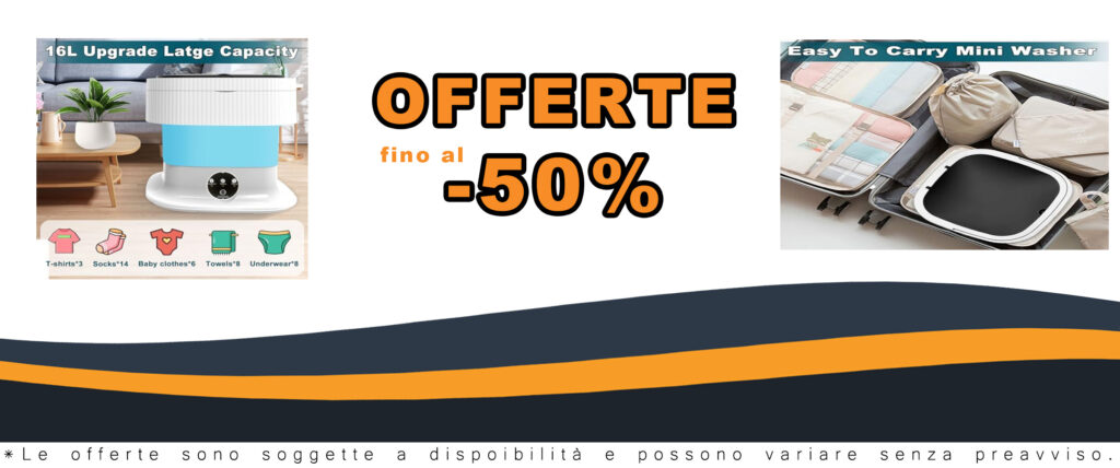 Mini lavatrice portatile SWOJG con centrifuga, ideale per biancheria intima e vestiti per bambini