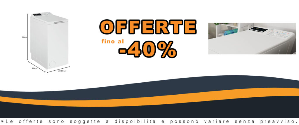 Lavatrice carica dall'alto BTW B7231P IT, 7 kg, classe D, 1200 giri, ideale per famiglie medie