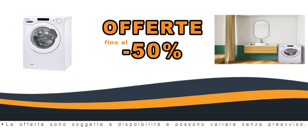 Lavatrice 9 Kg Classe D 1200 giri colore Bianco CS1292DW4-1-11, vista frontale del prodotto