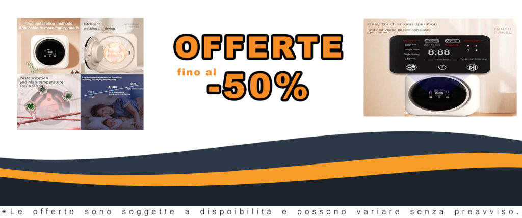 DPDZSW Mini Lavatrice Asciugatrice 170W 3,5L, perfetta per piccoli spazi, campeggio e appartamenti