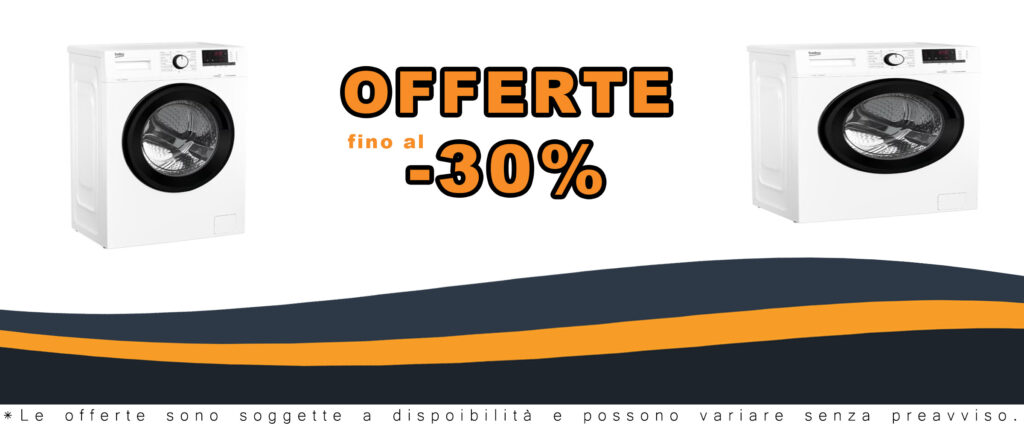 Lavatrice BEKO WRA7615XW 60 cm 1200 rpm 7 kg con design compatto ed efficiente