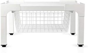 Nedis Supporto Lavatrice 250 kg con Cesto Portaoggetti - Soluzione perfetta per organizzare la lavanderia