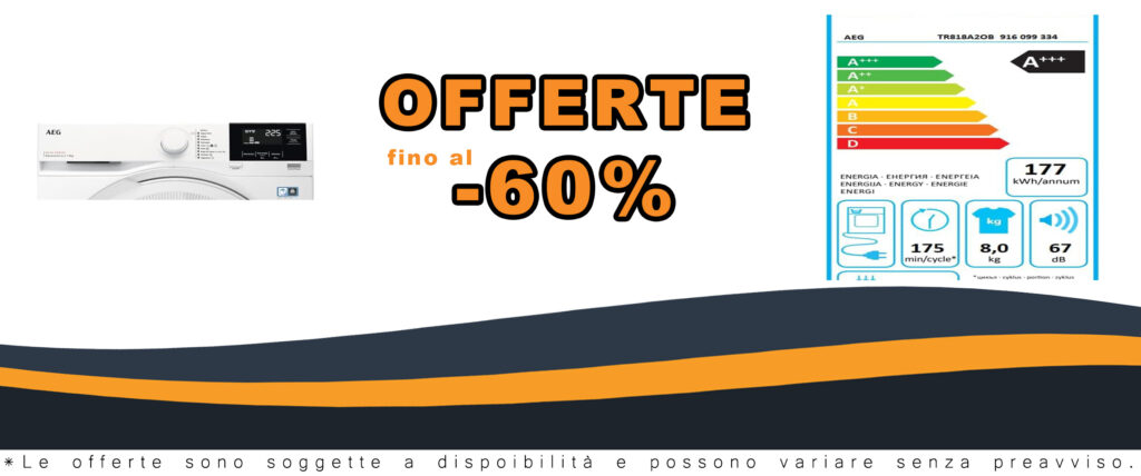 Aeg TR818A2OB Asciugatrice con pompa di calore 8 kg in bianco, vista frontale
