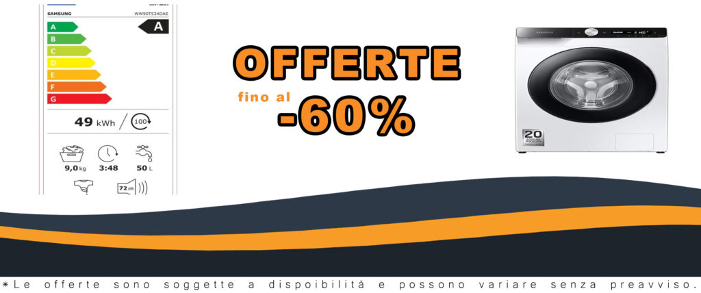 Lavatrice Samsung WW90T534DAWCS3 60 cm 1400 rpm 9 kg in funzione