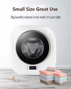 Lavatrice a Muro, Mini Lavatrice e Centrifuga Automatica da 3Kg, Lavatrice Compatta Elettrica a Parete, Mini Asciugatrice for Bagno Cucina