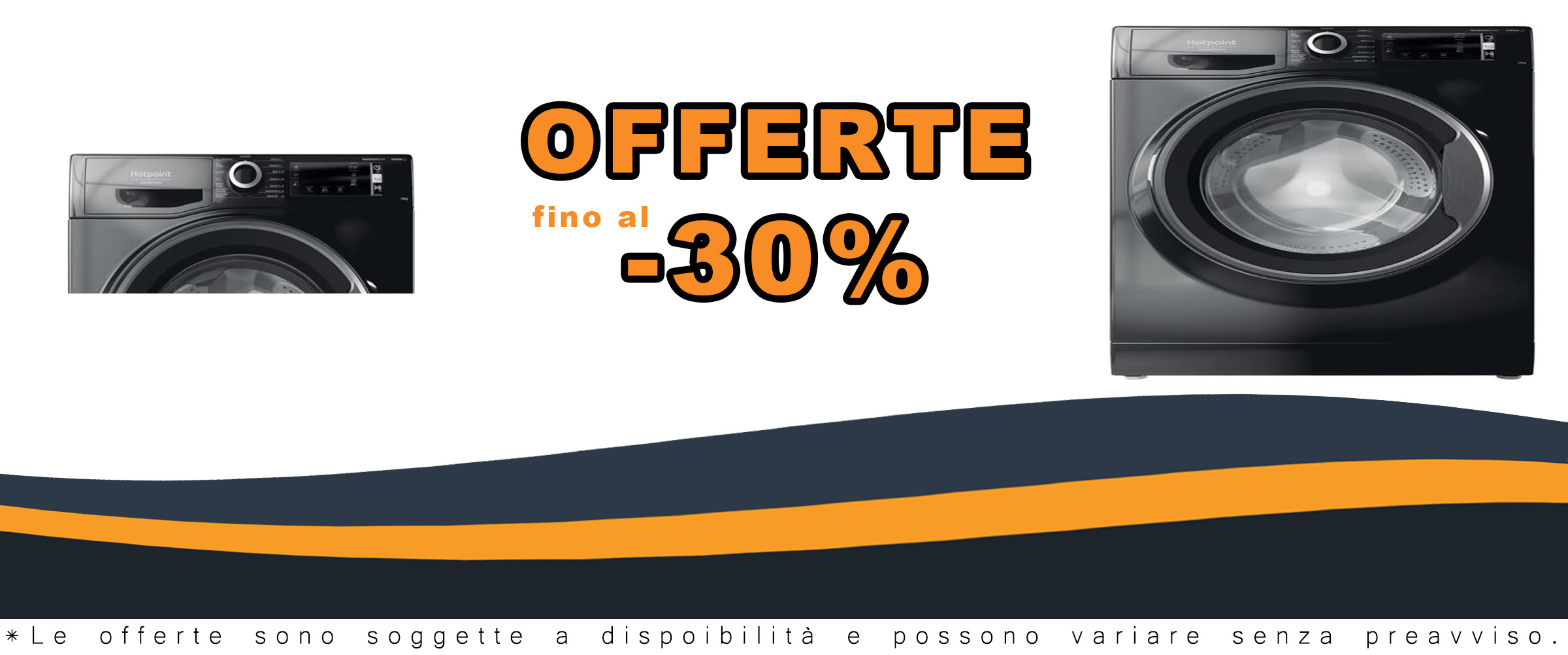 Lavatrice Hotpoint Ariston NBT 108 BLACK IT con design moderno e capacità di 10 kg