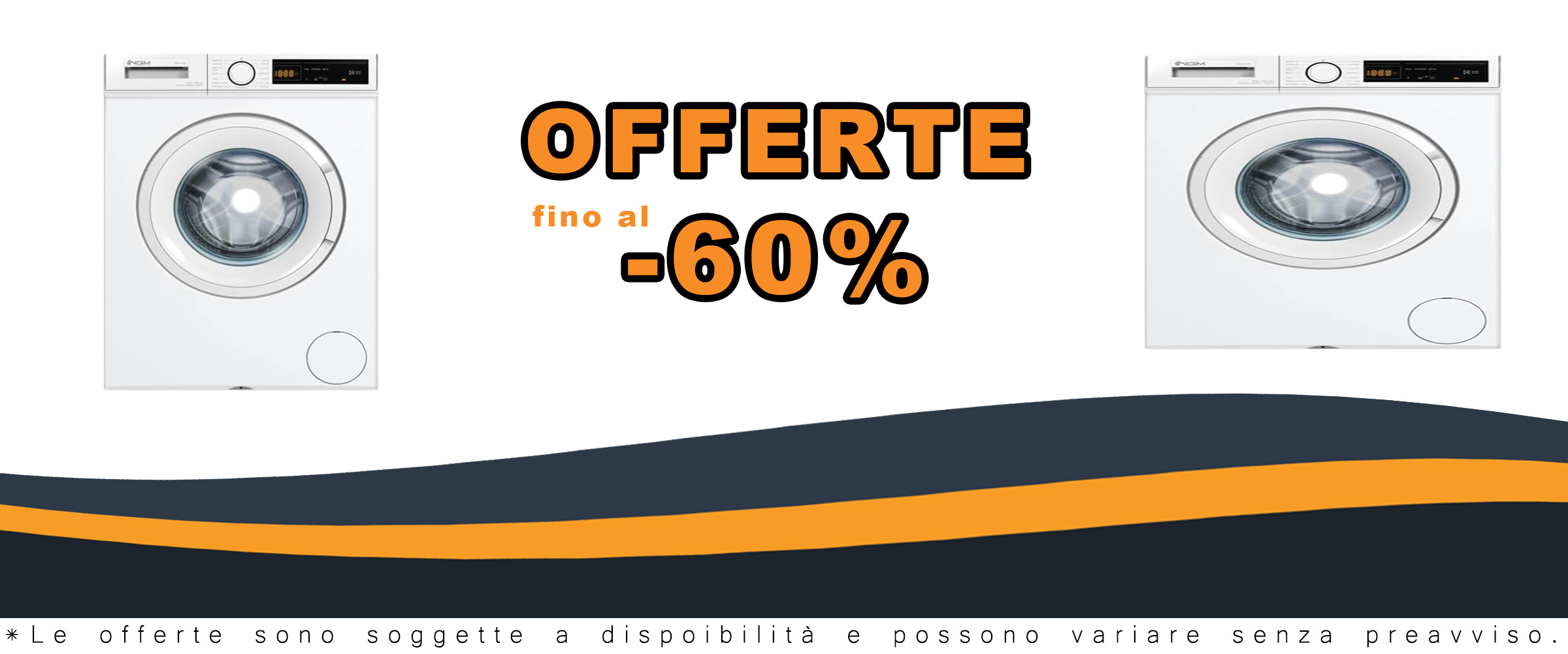 Lavatrice Ngm W8014VIN da 8 Kg con 1400 giri, motore Inverter e classe energetica A, ideale per risparmiare energia e tempo.