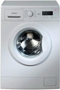 Lavatrice ITWASH G510 con carica frontale da 5kg, classe energetica A++ e 1000 giri al minuto, perfetta per piccole famiglie.