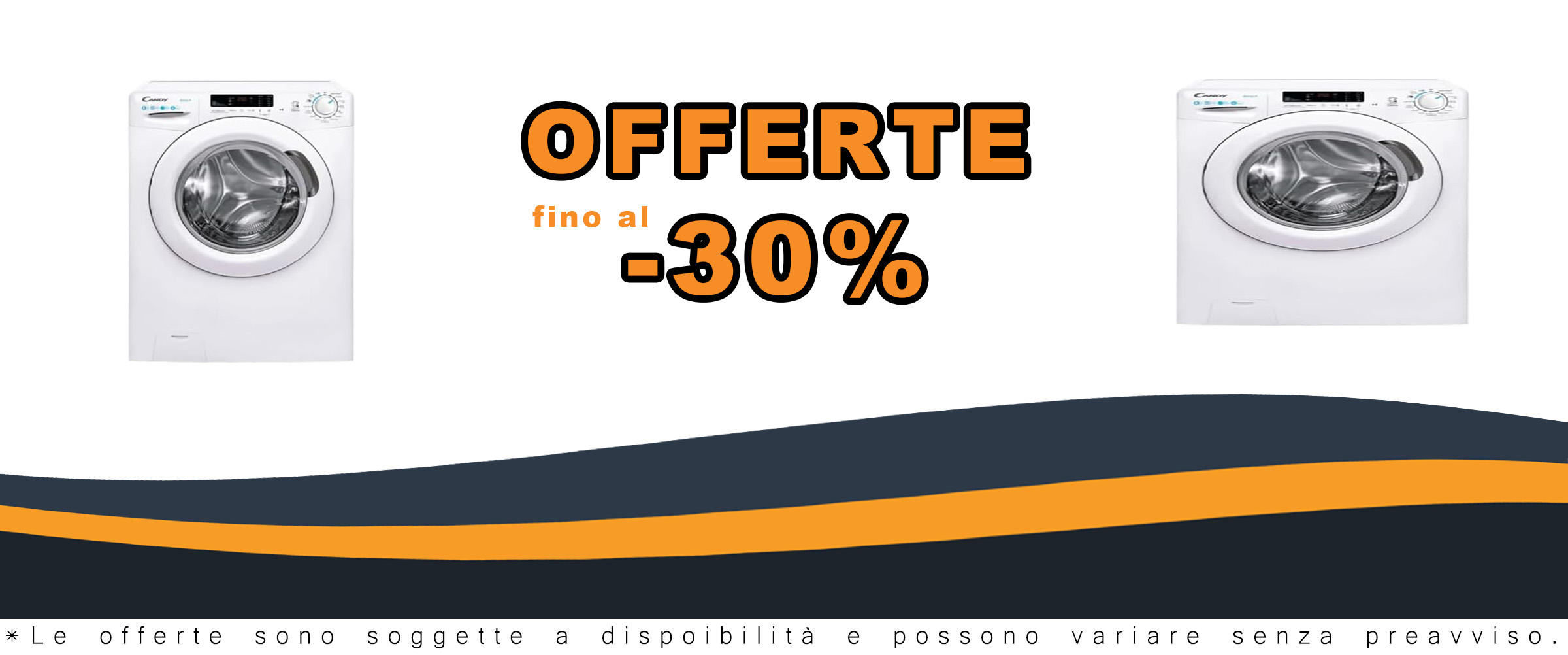 Lavatrice Candy CS1282DW4-11 8 Kg in bianco con 1200 giri/min e classe energetica B