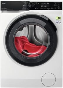 AEG Serie 8000 Lavatrice a carica frontale LR8H84BBY con tecnologia PowerCare e Asciugatrice Serie 8000, 8 kg, A+++