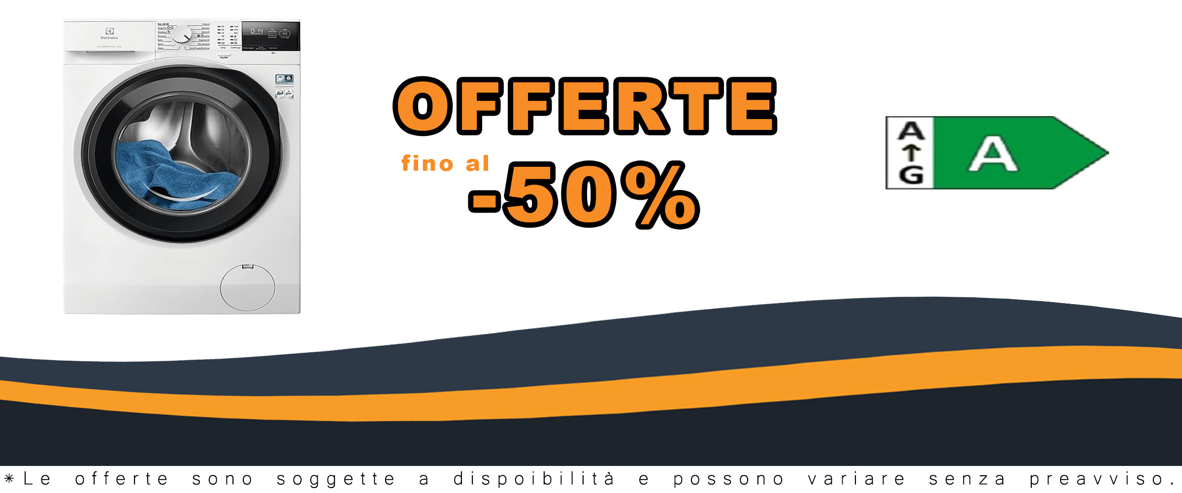 Electrolux EW6F28G Lavatrice Caricamento Frontale 8 kg 1351 Giri/min Bianco, vista frontale della lavatrice