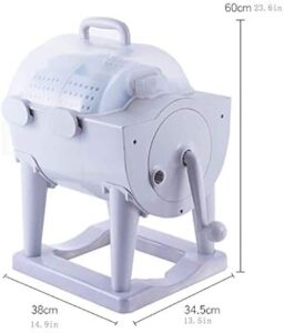 Mini Lavatrice Portatile A Mano, lavatrice ecologica e manuale per dormitorio e campeggio, con asciugatrice e scarico automatico