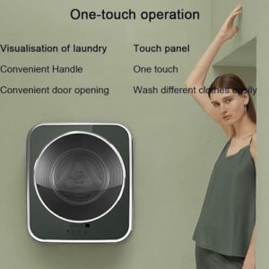 DDZJTPP Mini Lavatrice Domestica, lavatrice compatta a basso rumore, ideale per appartamenti e piccoli spazi