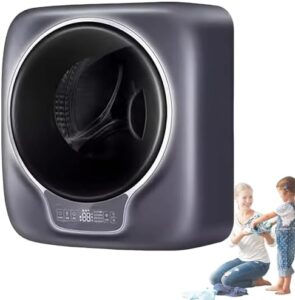 Lavatrice Mini Qiang compatta e potente, ideale per piccoli indumenti come biancheria intima e calzini.