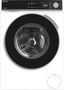 Lavatrice ES-NFB814DW1NA con caricamento frontale da 8 kg, 1400 giri/min, Classe energetica A