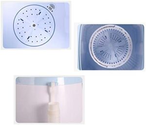 LPGY Mini Lavatrice da Campeggio, compatta, silenziosa, con timer e centrifuga integrata, ideale per bambini e piccoli carichi di bucato