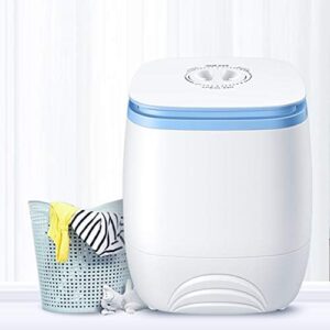 LPGY Mini Lavatrice da Campeggio, compatta, silenziosa, con timer e centrifuga integrata, ideale per bambini e piccoli carichi di bucato