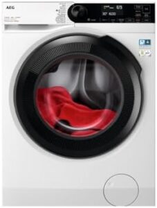 AEG LWR7316O4B Lavatrice a carico frontale con connessione WiFi, asciugatura a secco e 1600 giri al minuto
