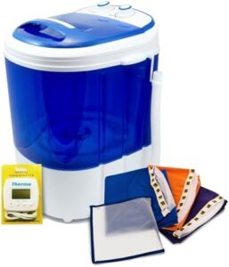 Washing Machine Icer 20 litri con 8 bubble bags per l'essiccazione dei residui di raccolto, ideale per coltivazioni interne ed esterne