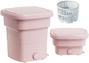 Lavatrice portatile pieghevole 3 kg con centrifuga e blu ray, ideale per piccoli spazi e lavaggio vestiti.