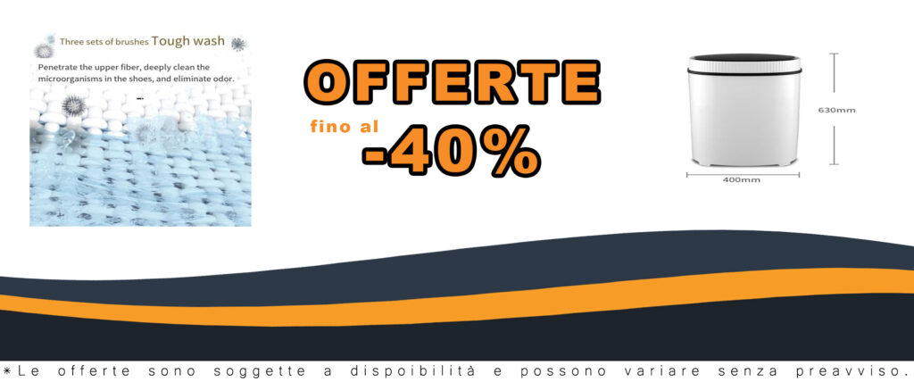Lavascarpe Mini Lavatrice per Scarpe da ginnastica e pantofole, design compatto e funzione di asciugatura automatica