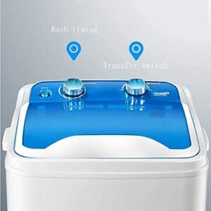 AYUE Lavatrice Portatile Mini 7 kg - Capacità di Lavaggio 400 W per Appartamenti e Campeggio