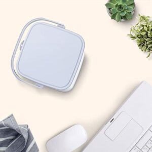 KANBUN Lavatrice Compatta Mini Lavatrice Semiautomatica Pieghevole Portatile in Blu