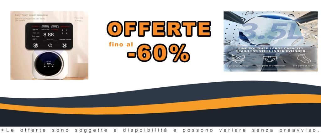 Mini Lavatrice e Asciugatrice Portatile 2 in 1 con Pannello LCD e Cestello in Acciaio Inossidabile