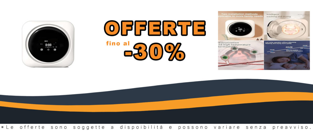 SAIYERUS Lavatrice e Asciugatrice Portatile 2 in 1, ideale per biancheria intima e vestiti per bambini