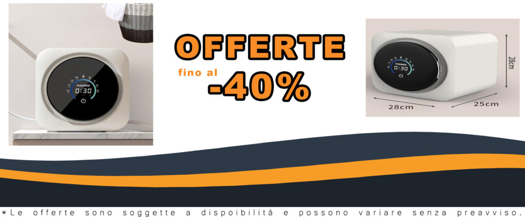 Mini Lavatrice Portatile con Funzione di Asciugatura, Ideale per Piccoli Spazi