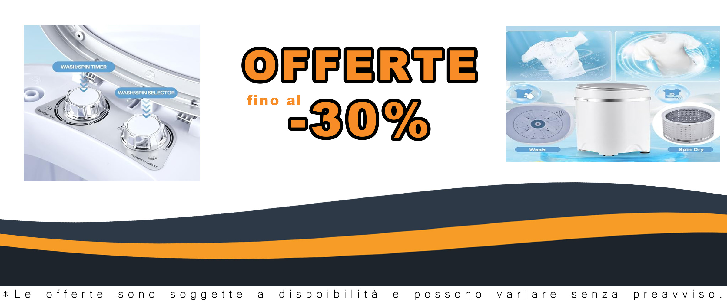 Mini lavatrice con funzione di asciugatura, ideale per spazi ridotti e carichi leggeri