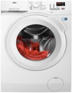 Lavatrice AEG LFA6K8241B 1200 rpm, alta efficienza energetica e design moderno, perfetta per famiglie