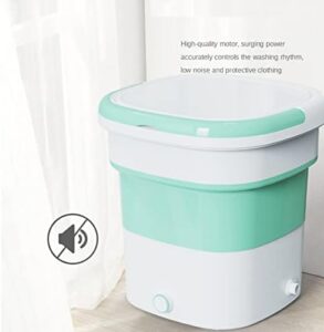 Samnuerly Lavatrice Portatile Pieghevole 1,8 kg - Ideale per biancheria intima e vestiti per bambini