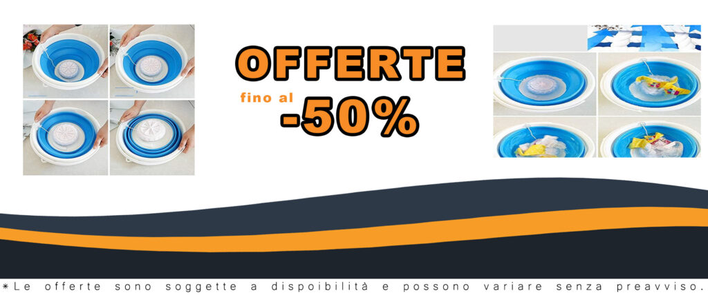 SilteD Lavatrice Pieghevole Mini Lavatrice Portatile USB, ideale per campeggio e viaggi, che offre lavaggio automatico dei vestiti.