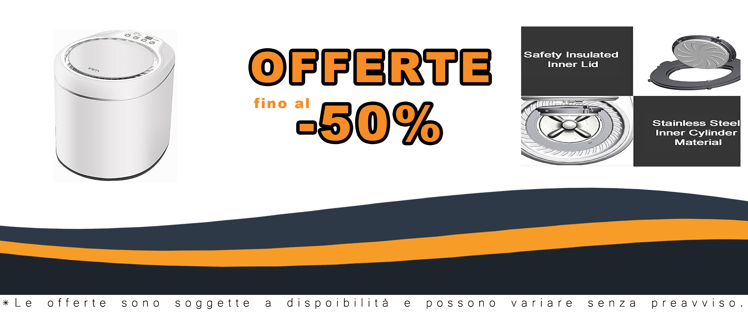 SBCWH Lavatrice portatile completamente automatica, mini lavatrice pieghevole e asciugatrice centrifuga, con tecnologia a turbina ad ultrasuoni e luce blu, ideale per appartamenti e campeggio.