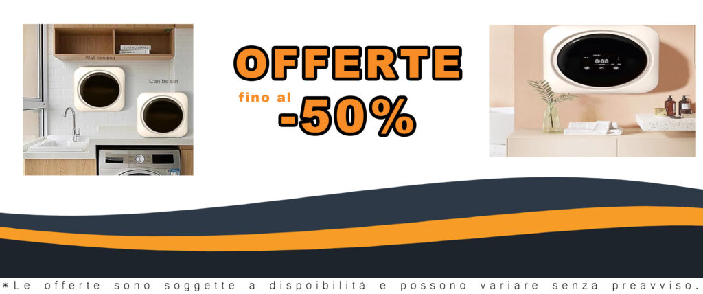 Asciugatrice per bucato completamente automatica da 170W, design compatto e fusto in acciaio inossidabile, ideale per piccoli spazi