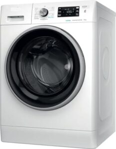 Whirlpool FFB946BSVIT - Lavatrice carica frontale con capacità di 9 kg, motore Inverter e 1400 giri/min.