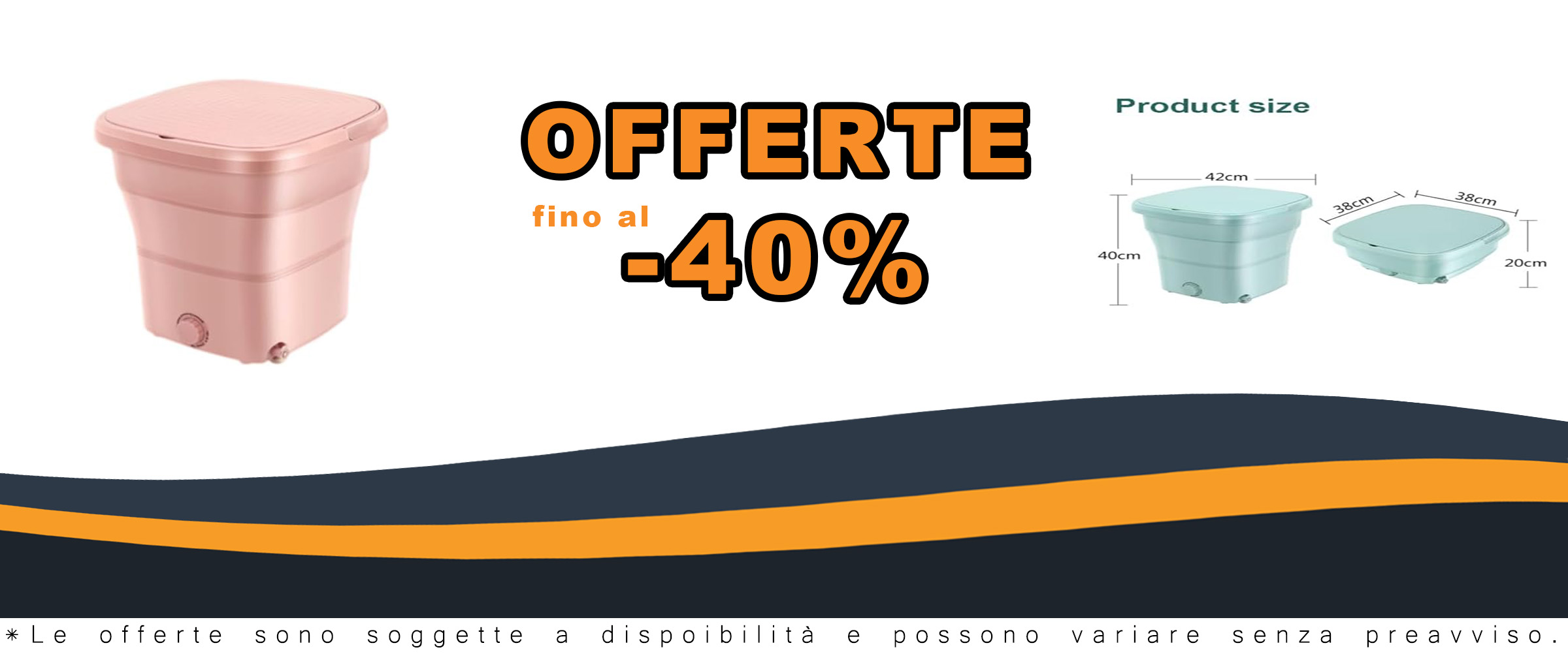 Lavatrice pieghevole portatile da 25 litri con luce blu batteriostatica, ideale per biancheria intima, calze e vestiti per bambini, in un elegante colore rosa.