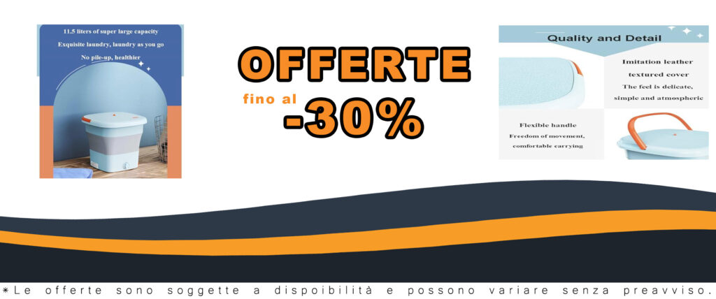 Lavatrice pieghevole portatile Green da 11,5 litri, ideale per lavare biancheria intima, calzini e vestiti per bambini.