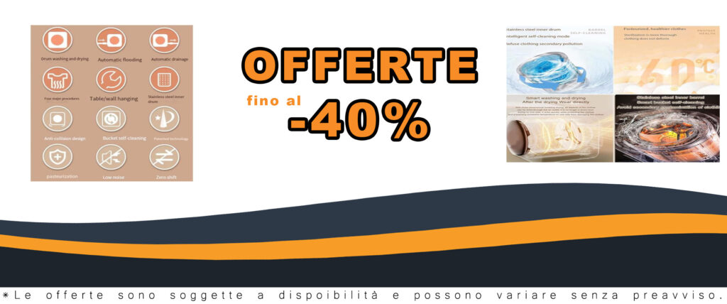 DPDZSW Asciugatrice Elettrica Portatile 170W, compatta e automatica, perfetta per spazi piccoli