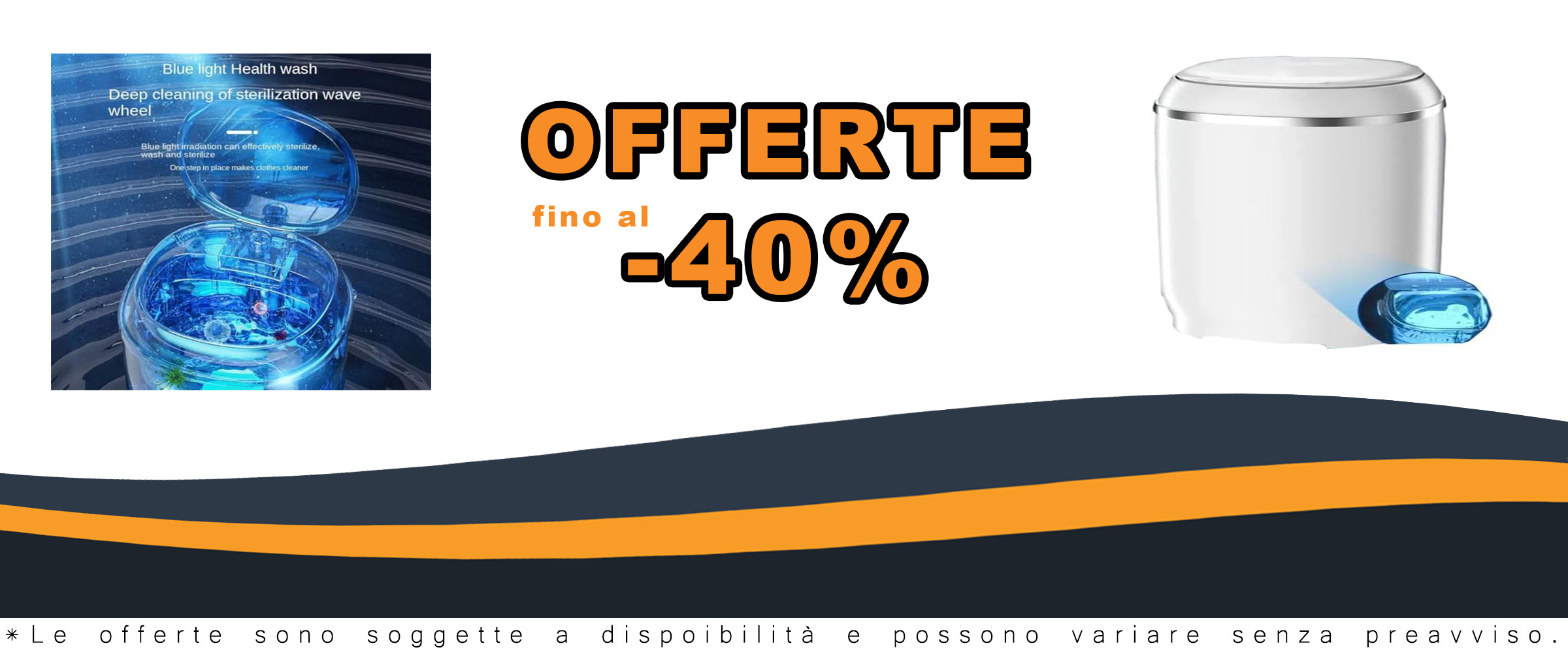 Mini lavatrice portatile da 1 kg, ideale per piccoli capi, biancheria intima e vestiti del bambino, con funzione asciugatrice e centrifuga.
